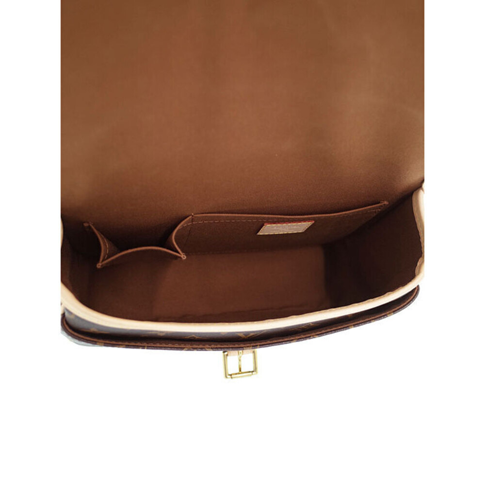 Louis Vuitton Monogram Shoulder Sologne Bag Leather Brown - Picture 3 of 5